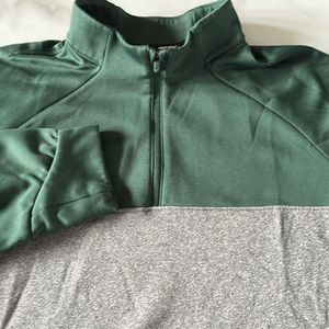 Nike Green and Gray Sweatshirt